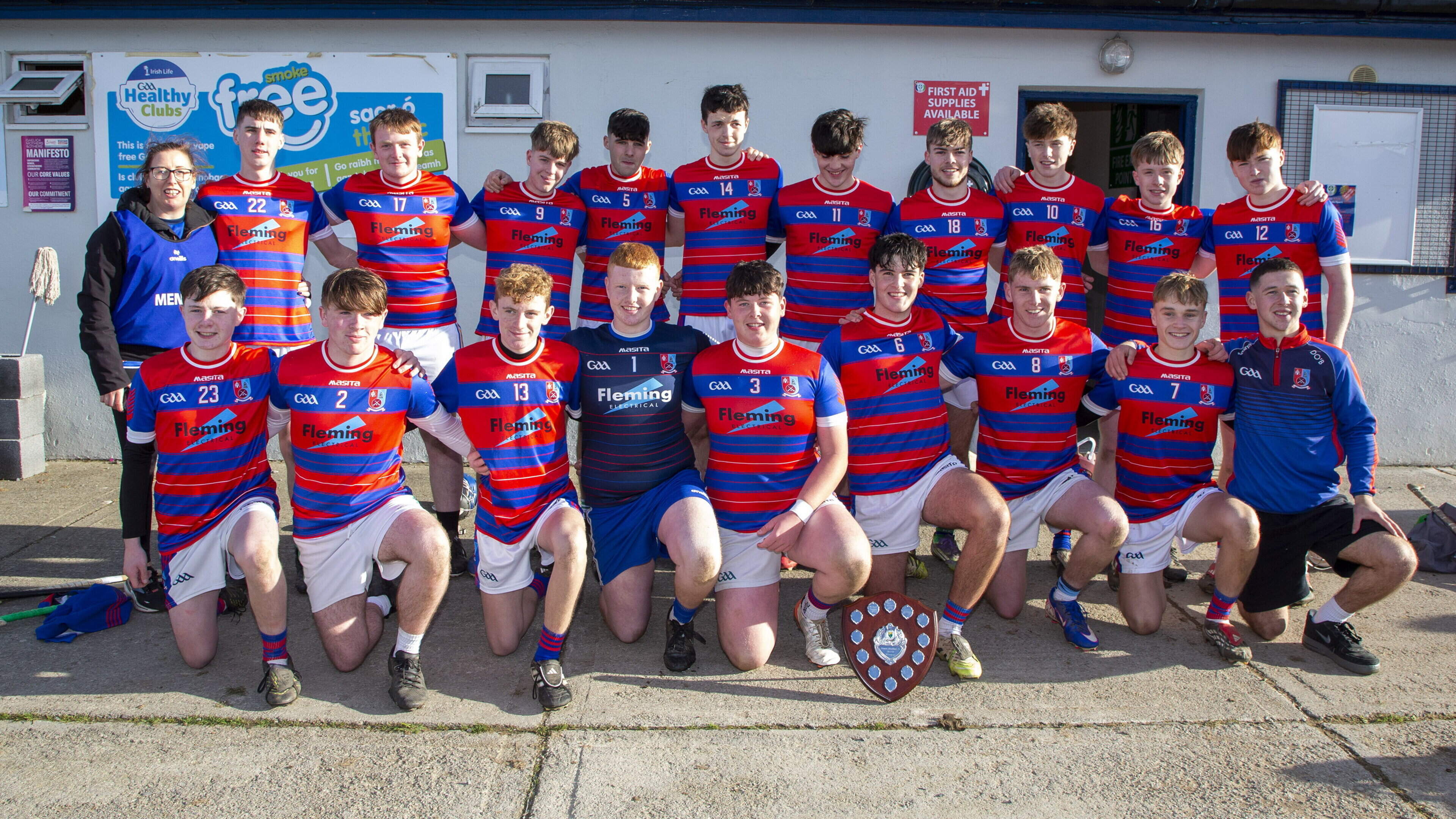 Luke O’Tooles net four goals against Carnew Emmets to claim Minor ‘A’ Hurling Shield